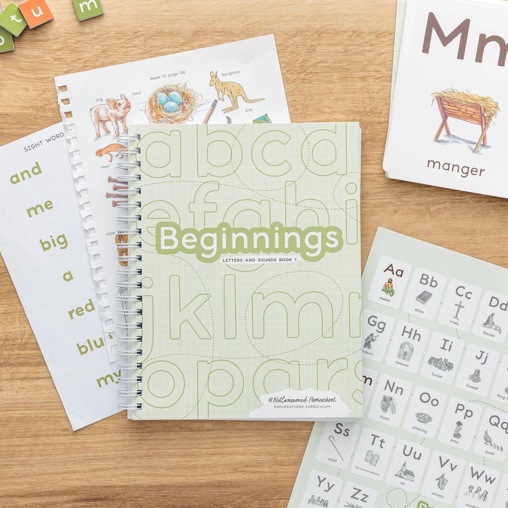 Not Consumed - Beginnings Letters and Sounds